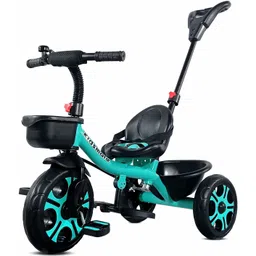 kidsmate Plug N Play Kids/Baby Tricycle with Parental Control, Storage Basket & Seat Belt Junior Tricycle-picture-26