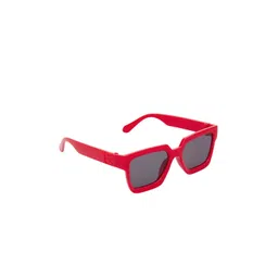 KIDSUN Boys UV Protected Square Sunglasses 8813_RED_GREY-picture-30