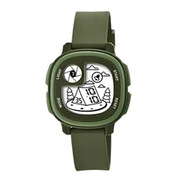 KIDSUN Kids Square Dial & Digital Multi Function Watch 811_GREEN_GREEN-picture-18