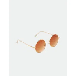 KIDSUN Kids UV Protected Lens Round Sunglasses 2004_GOLD_BROWN-picture-13