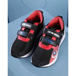 kidsville Boys Round-Toe Slip-On Shoes with Velcro Fastening image 4
