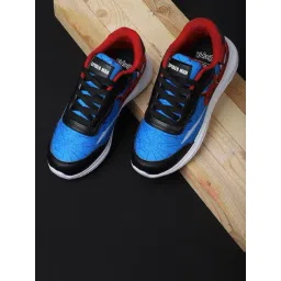 Kidsville Boys Red & Blue Spiderman Print Shoes-picture-31