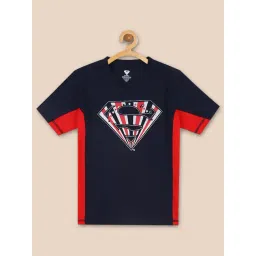 kidsville Boysville Navy Printed T-Shirt-picture-25