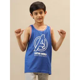 Kidsville Captain America Printed Tshirt For Boys-picture-39
