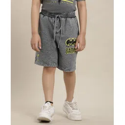 Kidsville DC Comics Featuring Batman Printed Shorts - Grey-picture-19