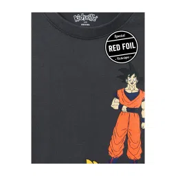 Kidsville Dragon Ball Z Printed Grey Tshirt For Boys image 5
