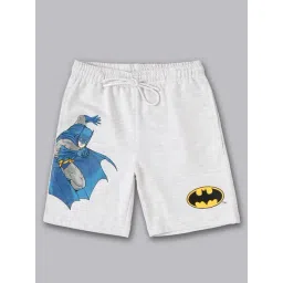 Kidsville Grey & Blue Printed Shorts-picture-35