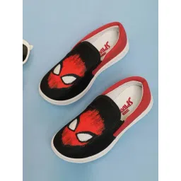 Kidsville Kids Boys Spiderman Printed Black/Red Shoes-picture-14