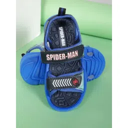 Kidsville Kids Boys Spiderman Printed Navy Sandals-picture-24