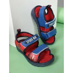 Kidsville Kids Boys Spiderman Printed Red Sandals-picture-10