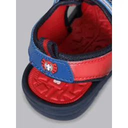 Kidsville Kids Boys Spiderman Printed Red Sandals image 4