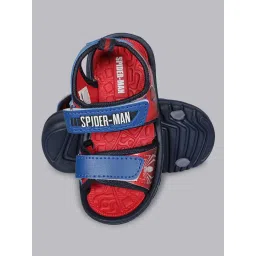 Kidsville Kids Boys Spiderman Printed Red Sandals image 5