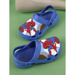 Kidsville Kids Boys Spiderman Printed Royal Blue Mouldedsan-picture-17
