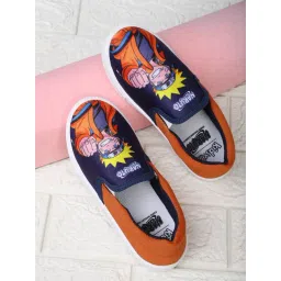Kidsville Kids Naruto Printed Blue Loafers-picture-46