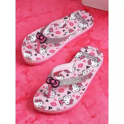 Kidsville Kids Pink Flip Flops-picture-37