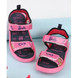 Kidsville Mattel Featuring Barbie Printed Sandals - Pink-picture-27