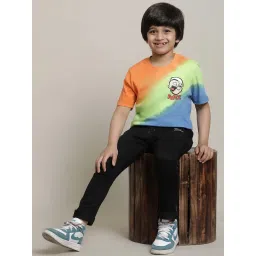 Kidsville Multicolor Cotton Printed Popeye T-Shirt image 4