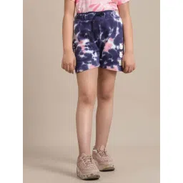 Kidsville Navy & Pink Printed Shorts-picture-33
