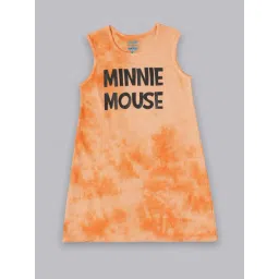 Kidsville Orange Printed Dress-picture-33