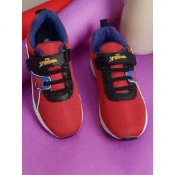 Kidsville Red & Blue Spiderman Printed Velcro Shoes-picture-39