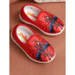 Kidsville Red Spiderman Printed Casual Slip-Ons-picture-35