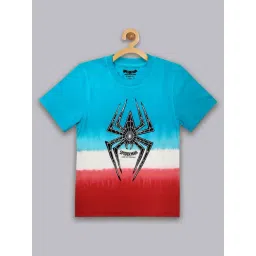 Kidsville Spider-Man Across The Spider Verse-Part One Printed Multicolor T-Shirt For Boys-picture-39