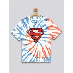 Kidsville Superman Printed Multicolor T-Shirt For Boys-picture-48