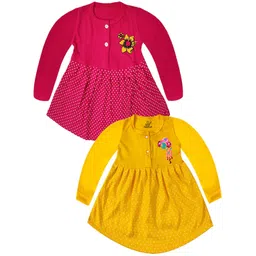 KidzzCart Polka Dot Print Fit & Flare Dress-picture-10