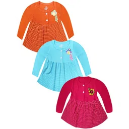 KidzzCart Polka Dot Print Fit & Flare Dress-picture-26