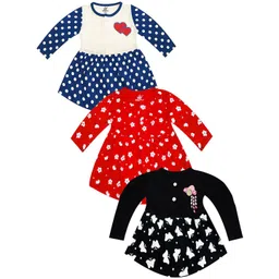 KidzzCart Polka Dot Print Fit & Flare Dress-picture-23