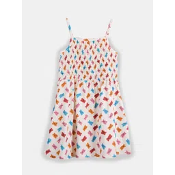 Kiggle Floral Print Fit & Flare Dress-picture-51