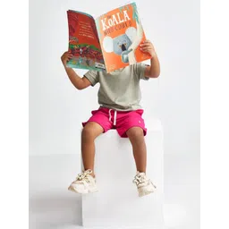 Kiggle Kids Regular Fit Cotton Shorts-picture-20