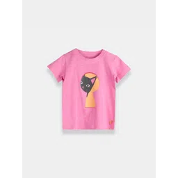 Kiggle Unisex Kids Cotton Round Neck Tshirts-picture-33