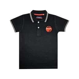 Killer Boys Solid Polo Collar Cotton T-shirt-image-36