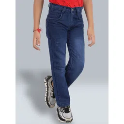 Killer Boys Straight Fit Mildly Distressed Light Fade Jeans-picture-23