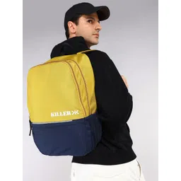 Killer Brand Logo Printed Backpack with Compression Straps-picture-37
