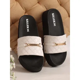 killer Killern Women Comfortable Block Heel Flatform Sandals-picture-33