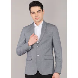 killer Men Checkered Single Breasted Casual Blazer-picture-20