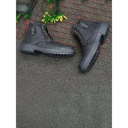 Killer Men Lace Up High Top Boots-picture-22