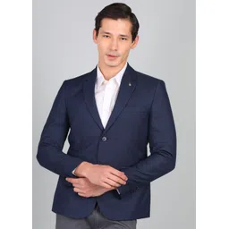 killer Men Self Design Single Breasted Formal Blazer-picture-27