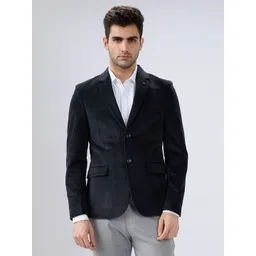 killer Men Solid Single Breasted Casual Blazer-picture-20