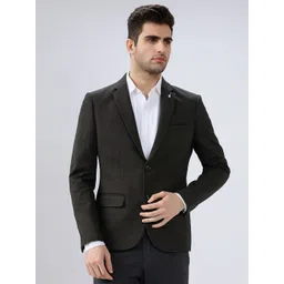 killer Men Solid Single Breasted Casual Blazer-picture-19