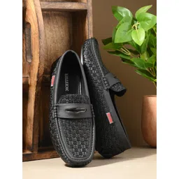 Killer Men Textured Lightweight Penny Loafers-picture-15