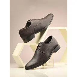 Killer Men Textured Round-Toe Formal Derbys-picture-28