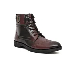 Killer Men Textured Round-Toe Regular Boots-picture-36
