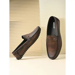 Killer Men Textured Slip-On Loafers-picture-25