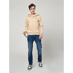Men Full Sleeve Solid Hooded Sweatshirt-image-35