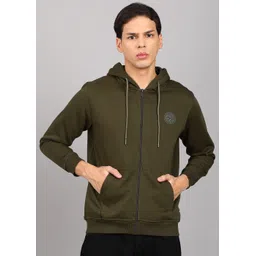 Men Full Sleeve Solid Hooded Sweatshirt-image-33