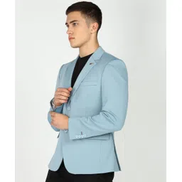 killer Men Solid Single Breasted Casual Blazer image 3