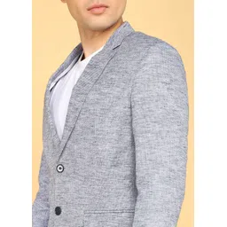 killer Men Solid Single Breasted Casual Blazer image 5